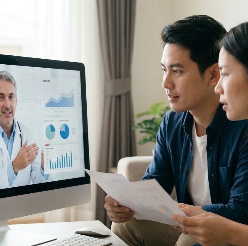 Share Reports & Get Detailed Fertility Assessment